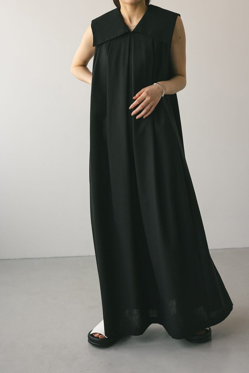 STYLEMIXER「ビッグカラーフレアワンピース」|ワンピース|