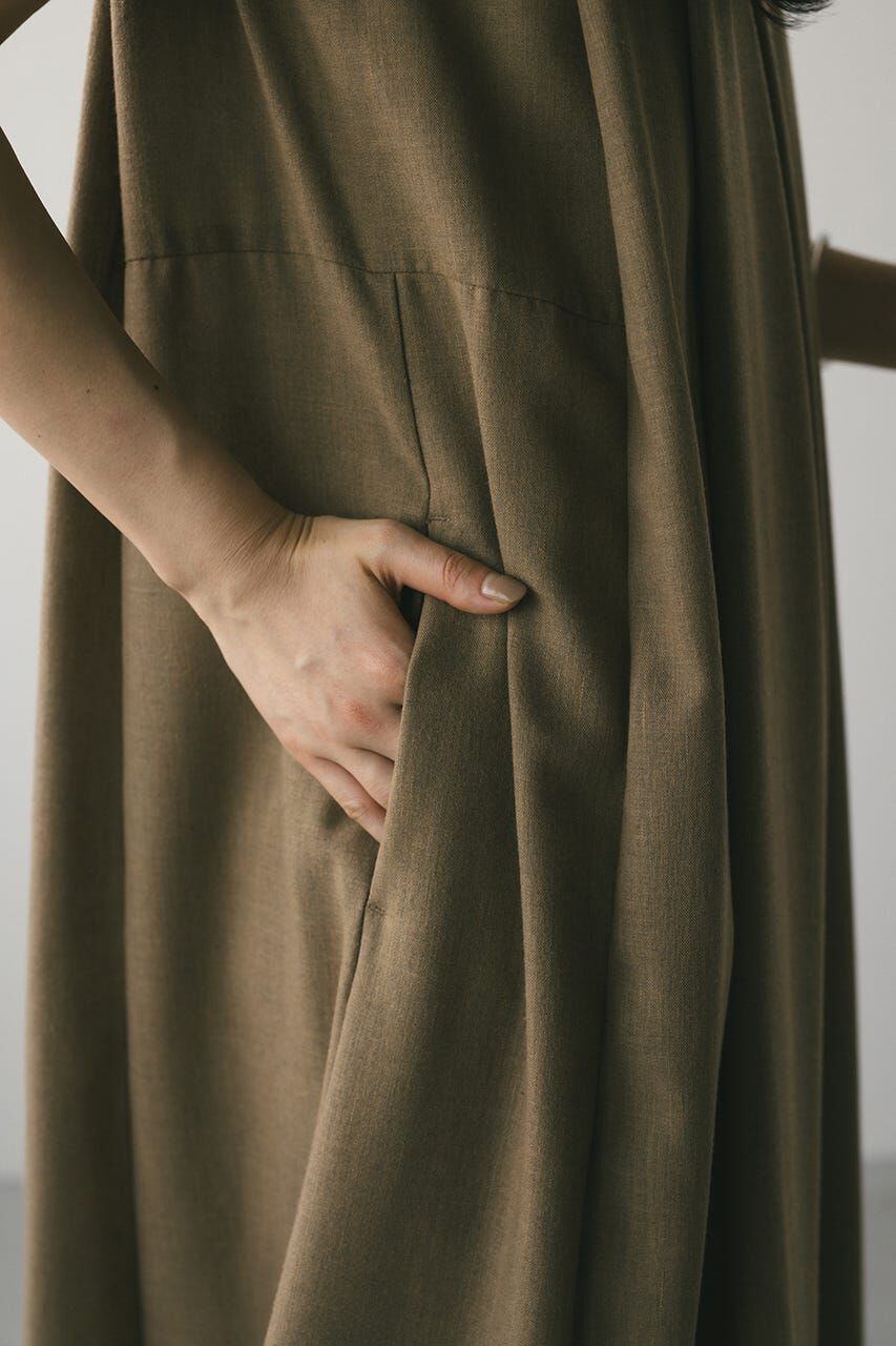 STYLEMIXER「ビッグカラーフレアワンピース」|ワンピース|