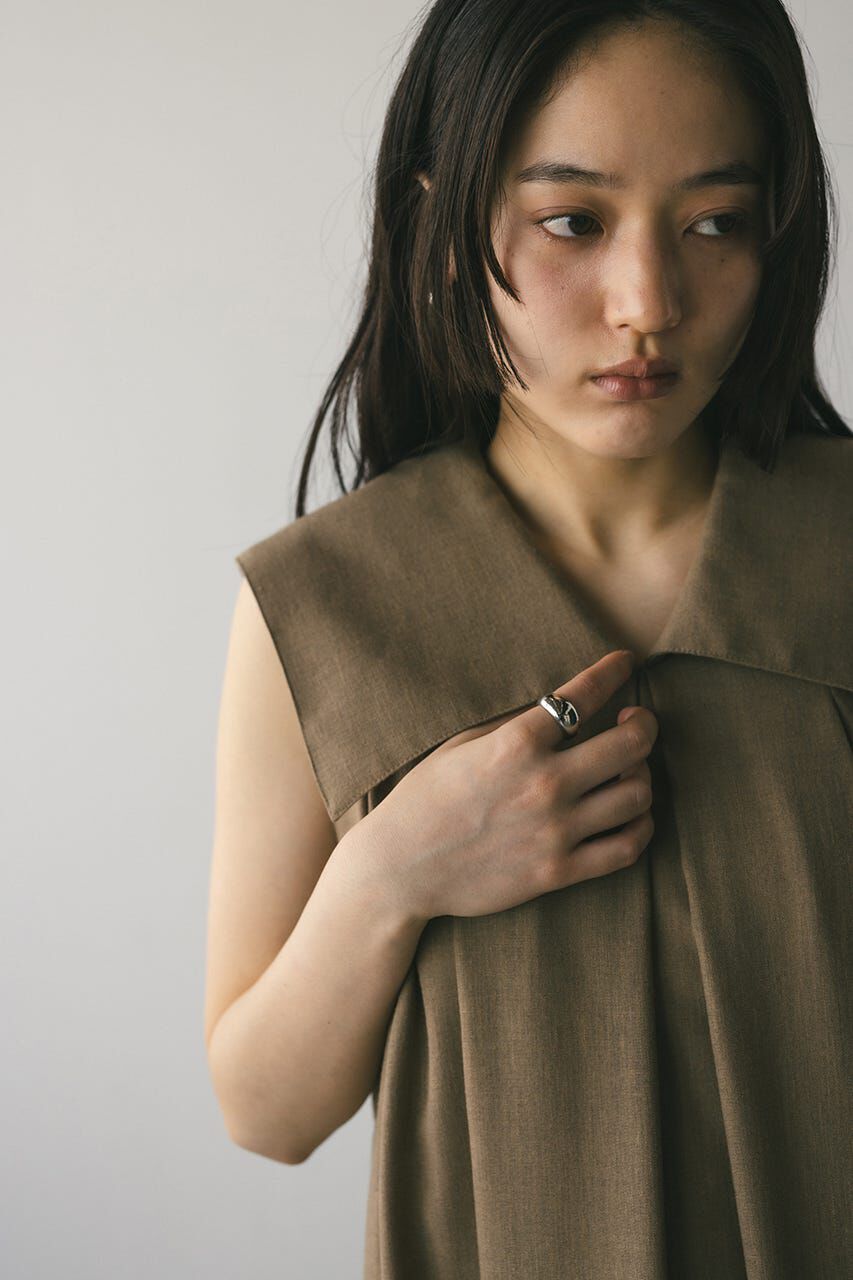 STYLEMIXER「ビッグカラーフレアワンピース」|ワンピース|