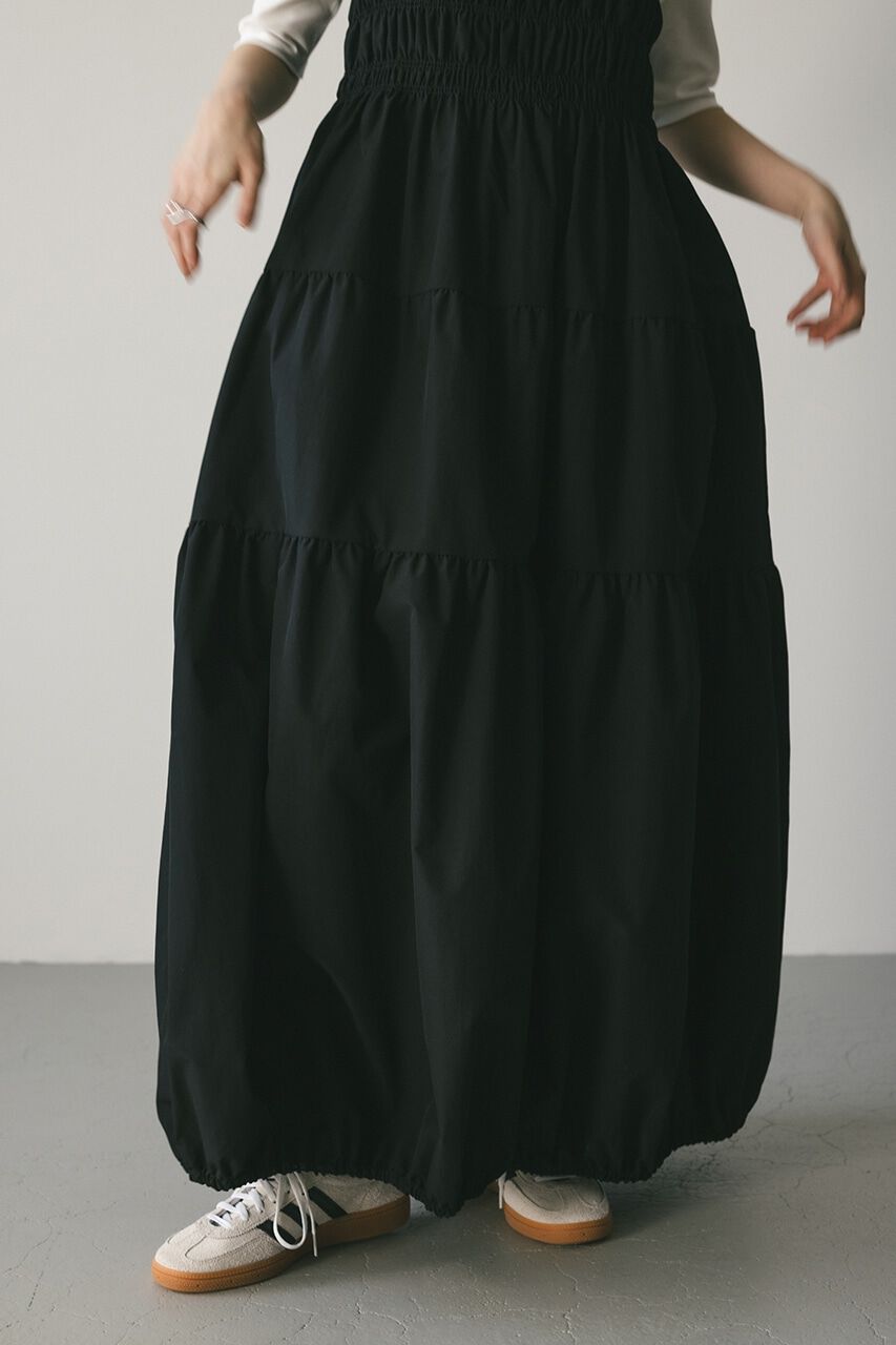 STYLEMIXER「シャーリングバルーンキャミワンピース」|ワンピース|