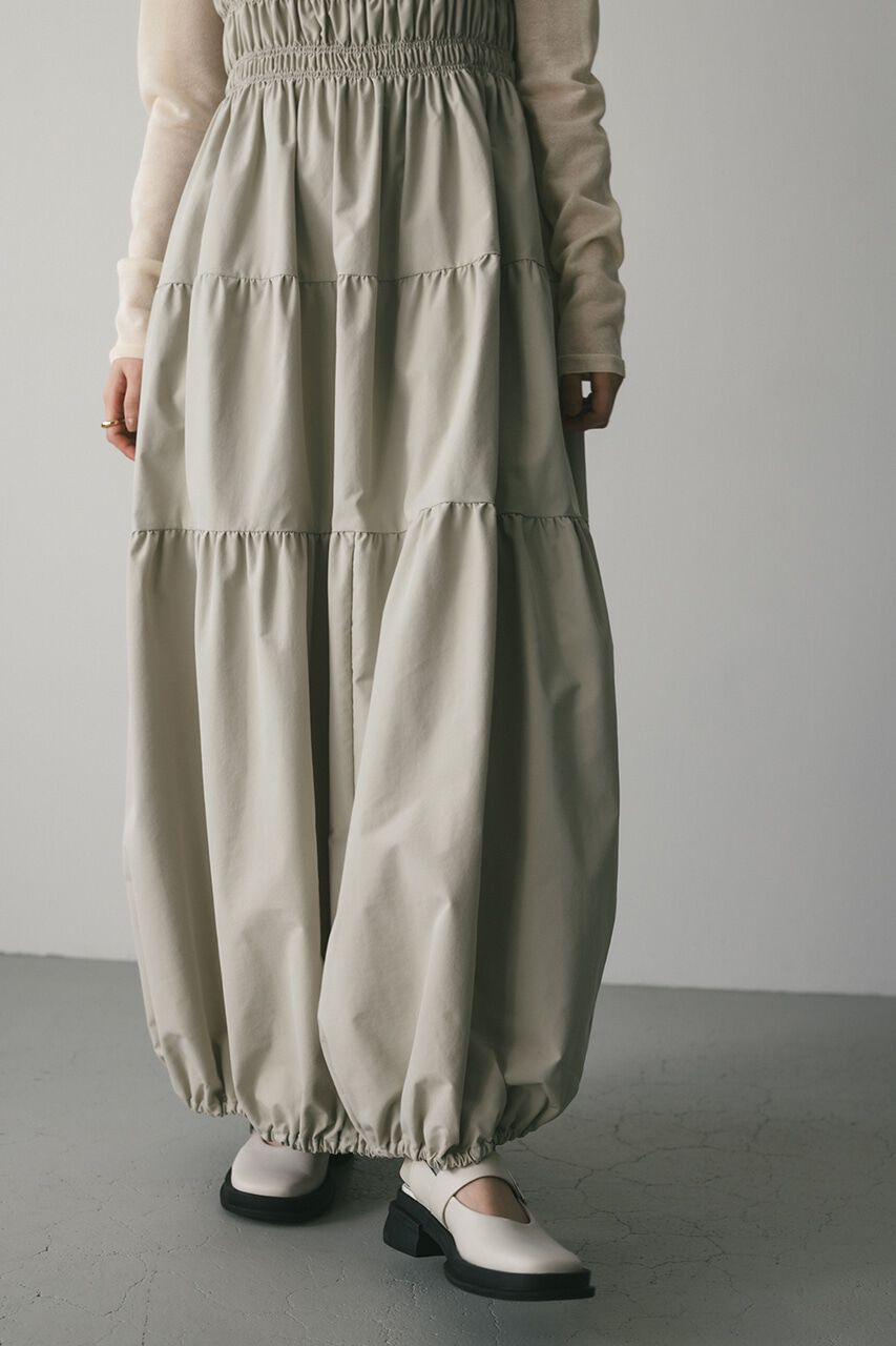 STYLEMIXER「シャーリングバルーンキャミワンピース」|ワンピース|