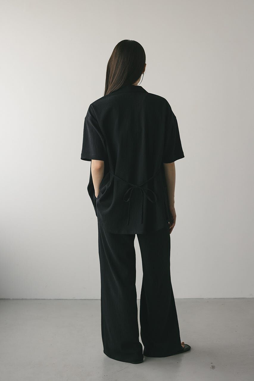 STYLEMIXER「リンクルハーフスリーブシャツ」|シャツ・ブラウス|