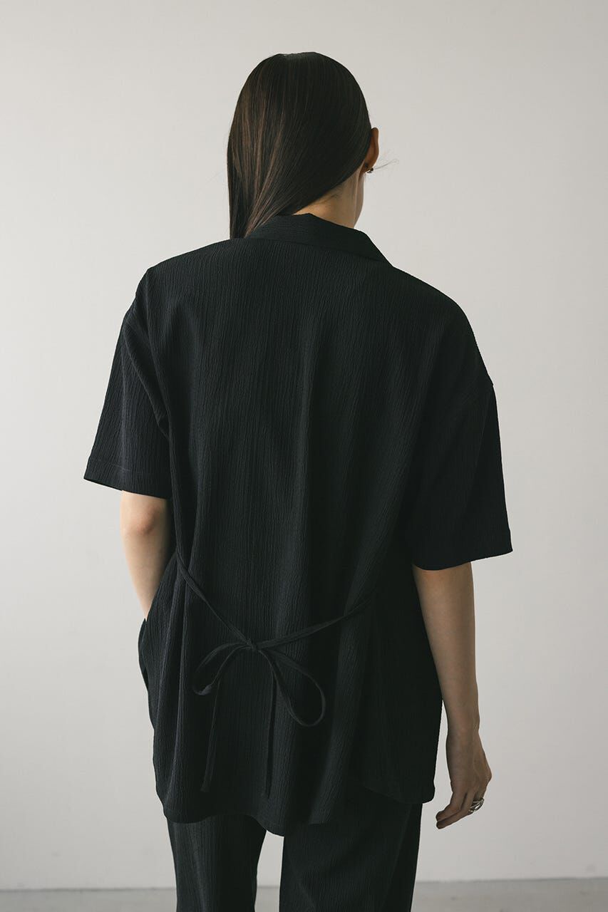 STYLEMIXER「リンクルハーフスリーブシャツ」|シャツ・ブラウス|