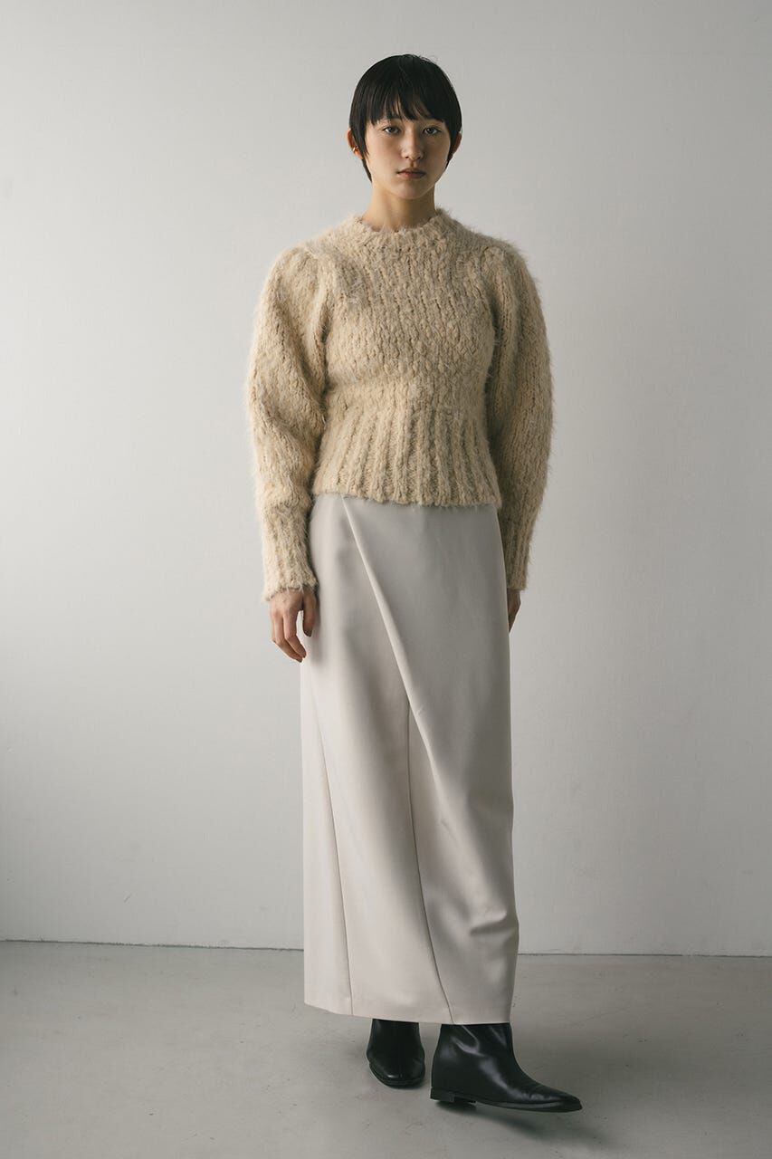 STYLEMIXER「パワショルスラブシャギーニット」|ニット・セーター|