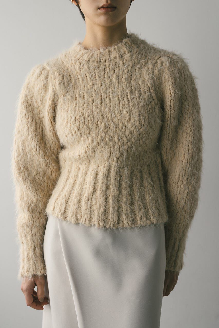 STYLEMIXER「パワショルスラブシャギーニット」|ニット・セーター|