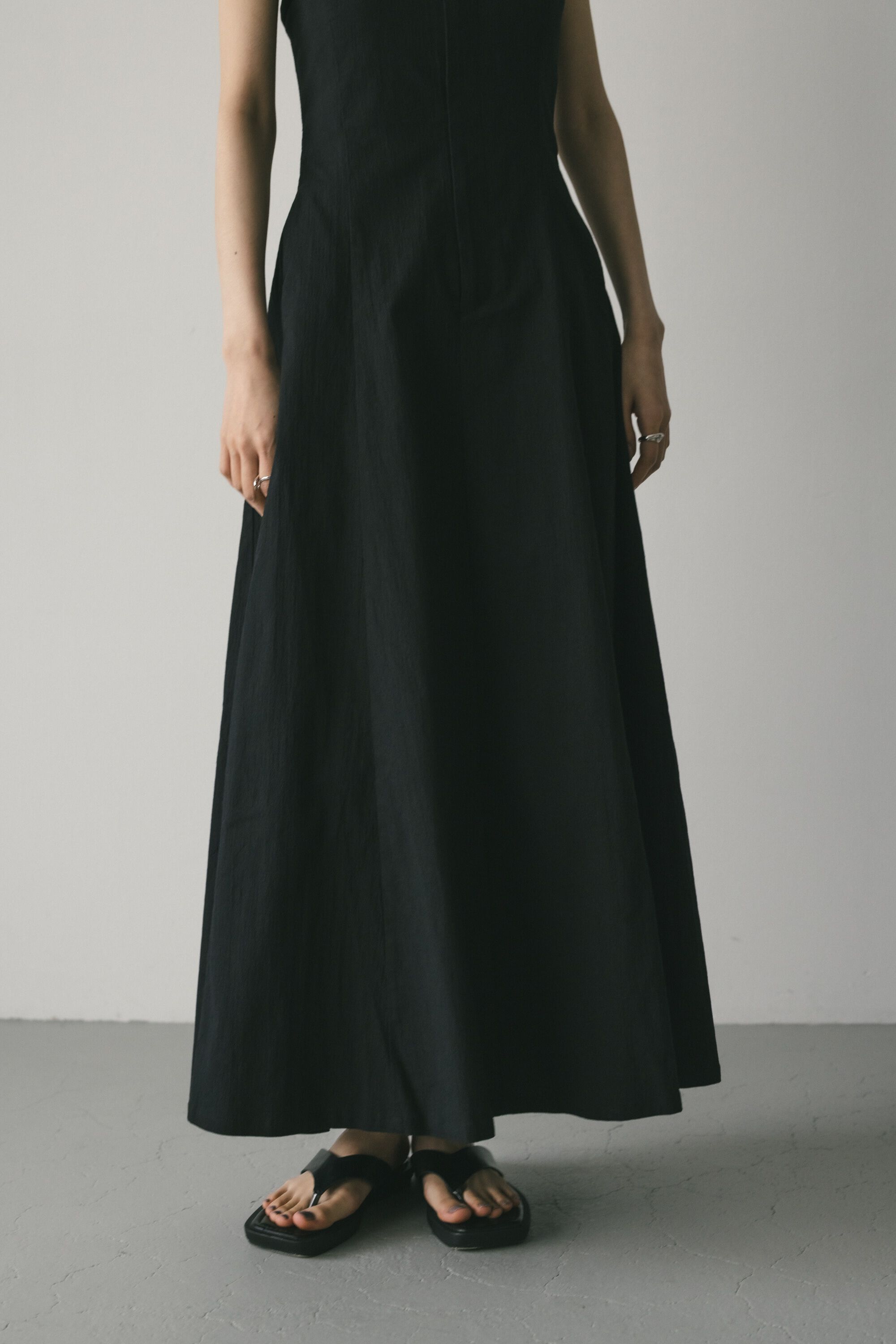 STYLEMIXER「パネルフレアベアワンピース」|ワンピース|