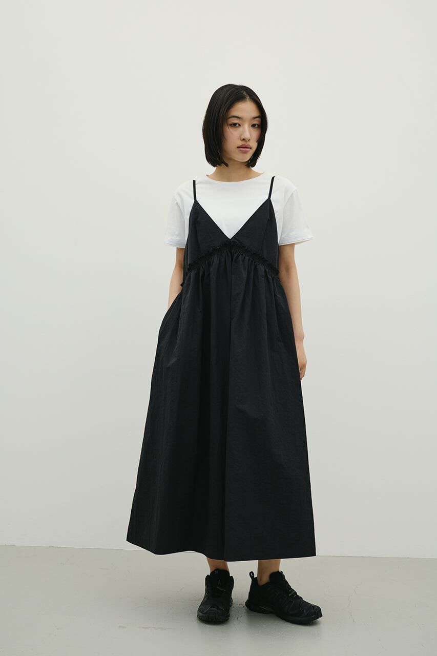 STYLEMIXER「ギャザーVキャミワンピース」|ワンピース|