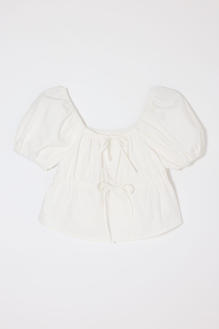 MOUSSY「DENIM PUFF ブラウス」|シャツ・ブラウス|