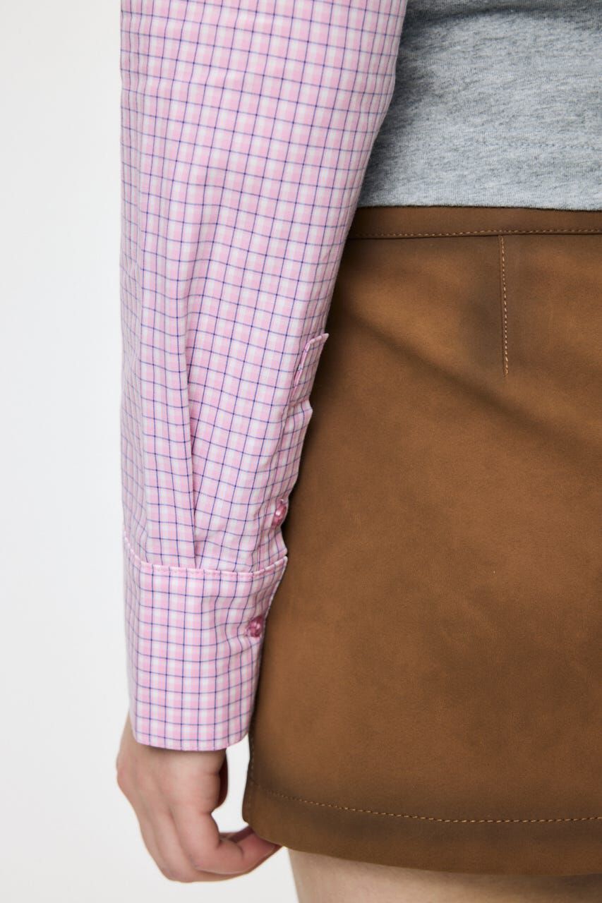 MOUSSY「SHIRT SLEEVE STRIPED POLO Tシャツ」|Tシャツ・カットソー|