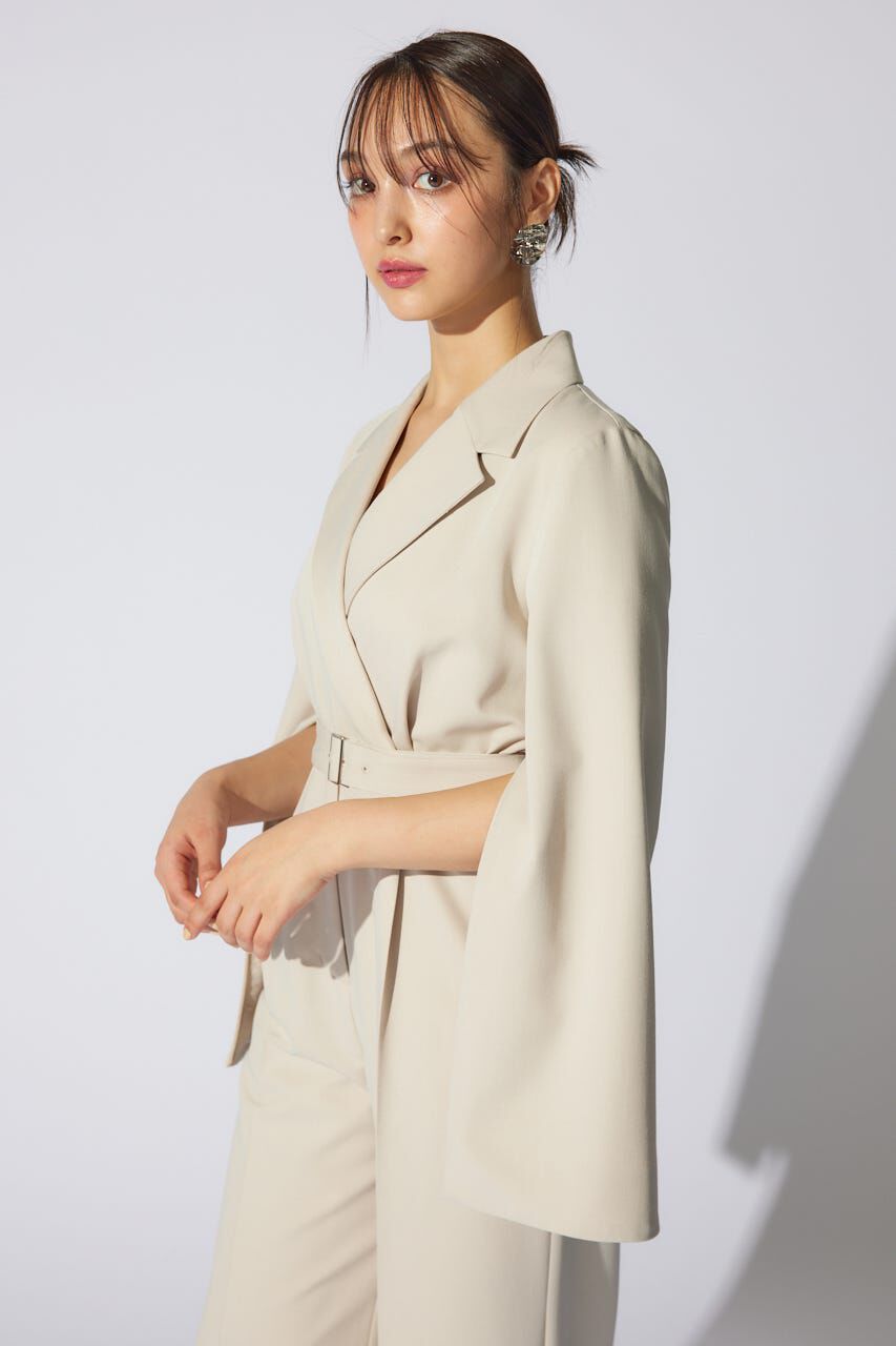 rienda「テーラードデザインロンパース」|ワンピース|