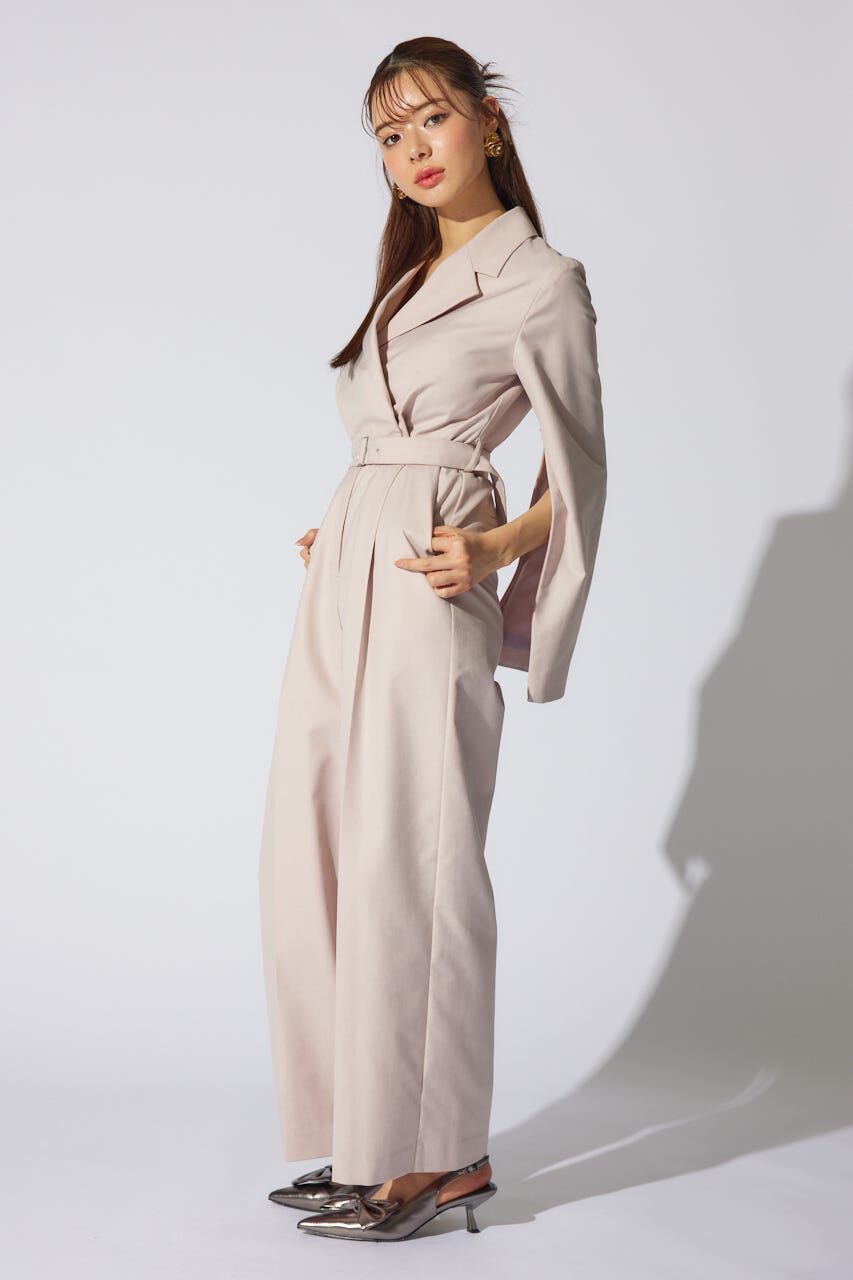 rienda「テーラードデザインロンパース」|ワンピース|PNK