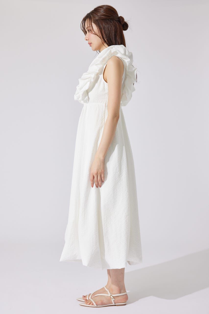 rienda「バルーンフリルスリーブワンピース」|ワンピース|