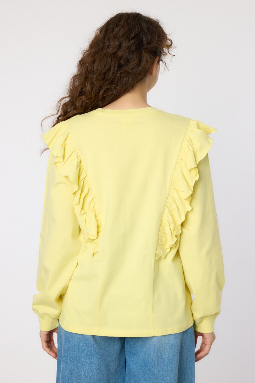 RODEO CROWNS「HERCHEYフリル ロングスリーブTシャツ」|Tシャツ・カットソー|