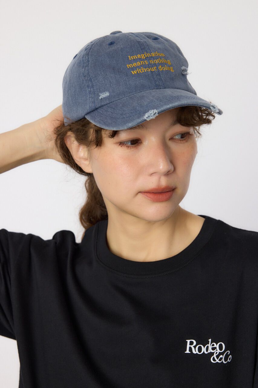 RODEO CROWNS「メッセージ刺繍キャップ」|その他|