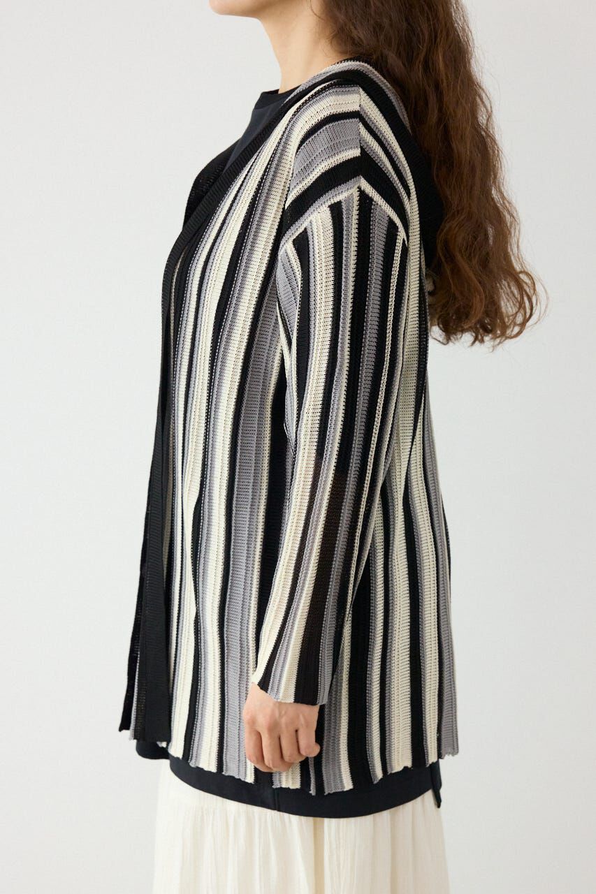 RODEO CROWNS「マルチカラーフードトッパー」|カーディガン|