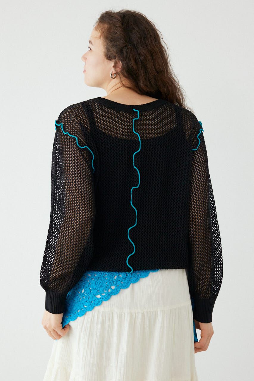 RODEO CROWNS「前後2WAYメローニットトップス」|ニット・セーター|