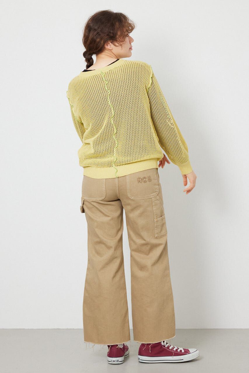 RODEO CROWNS「前後2WAYメローニットトップス」|ニット・セーター|