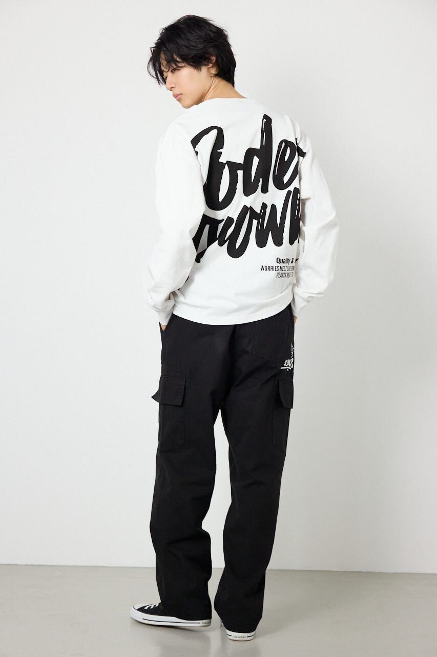 RODEO CROWNS「ペイントロゴ長袖Tシャツ」|Tシャツ・カットソー|