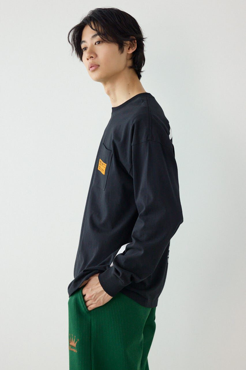 RODEO CROWNS「ペイントロゴ長袖Tシャツ」|Tシャツ・カットソー|