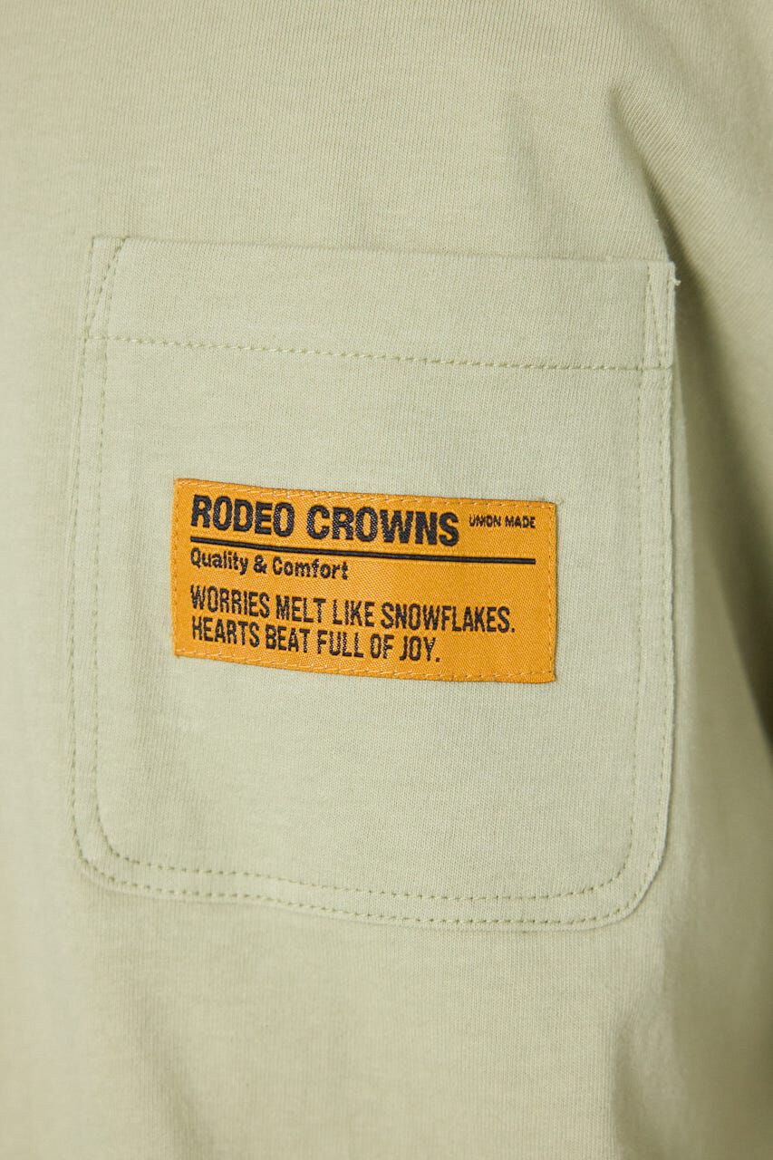 RODEO CROWNS「ペイントロゴ長袖Tシャツ」|Tシャツ・カットソー|