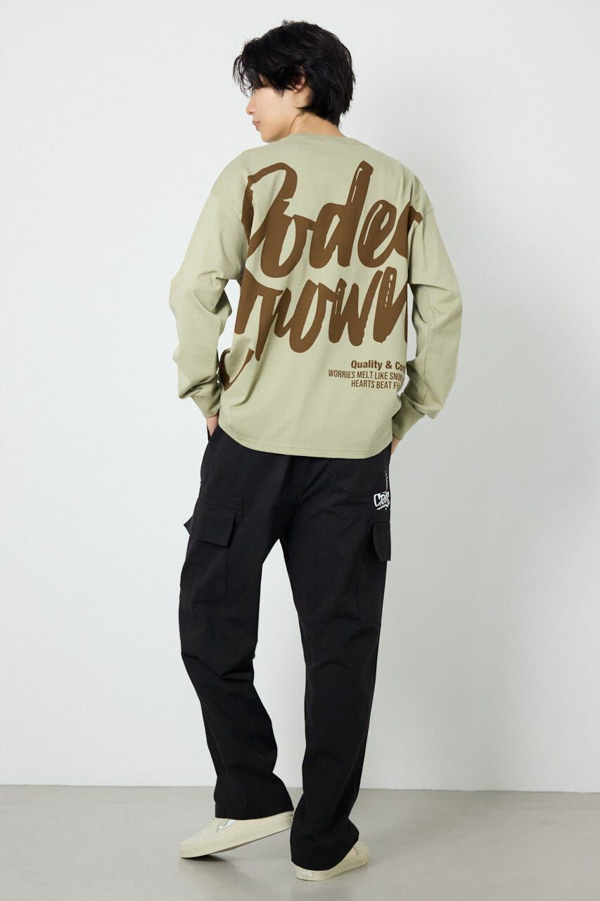 RODEO CROWNS「ペイントロゴ長袖Tシャツ」|Tシャツ・カットソー|