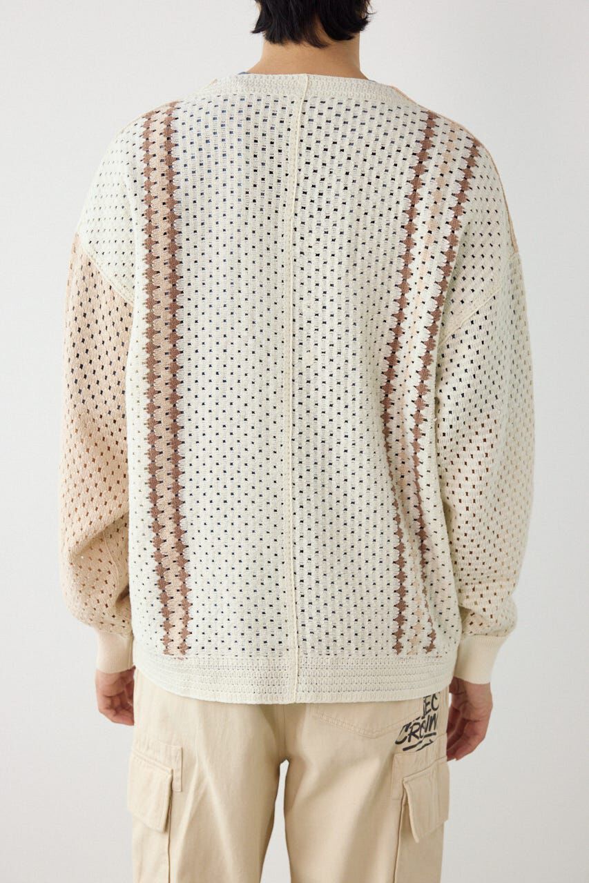 RODEO CROWNS「ランダムクロシェカーディガン」|カーディガン|