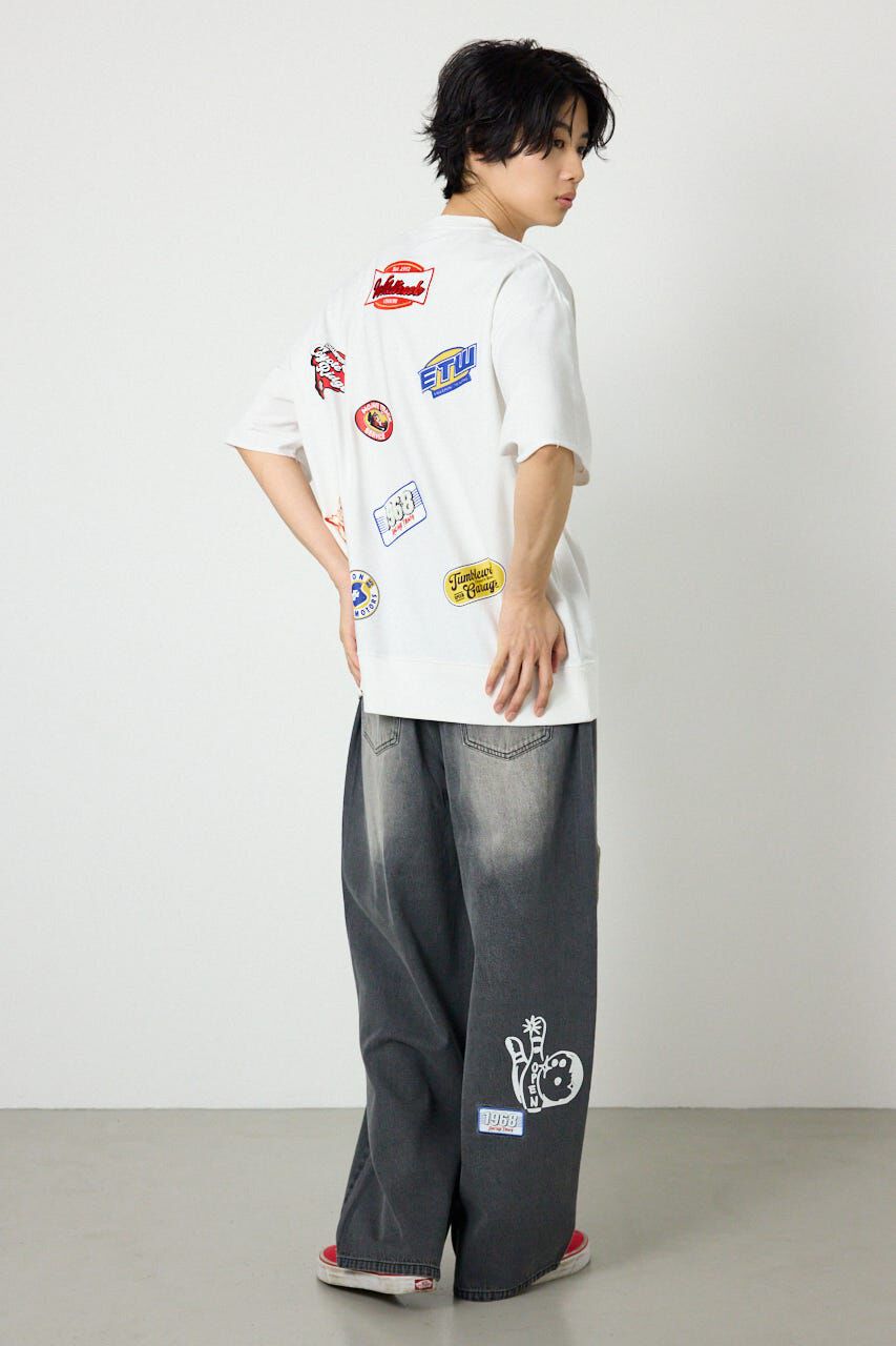 RODEO CROWNS「カスタムワッペン半袖スウェット」|Tシャツ・カットソー|