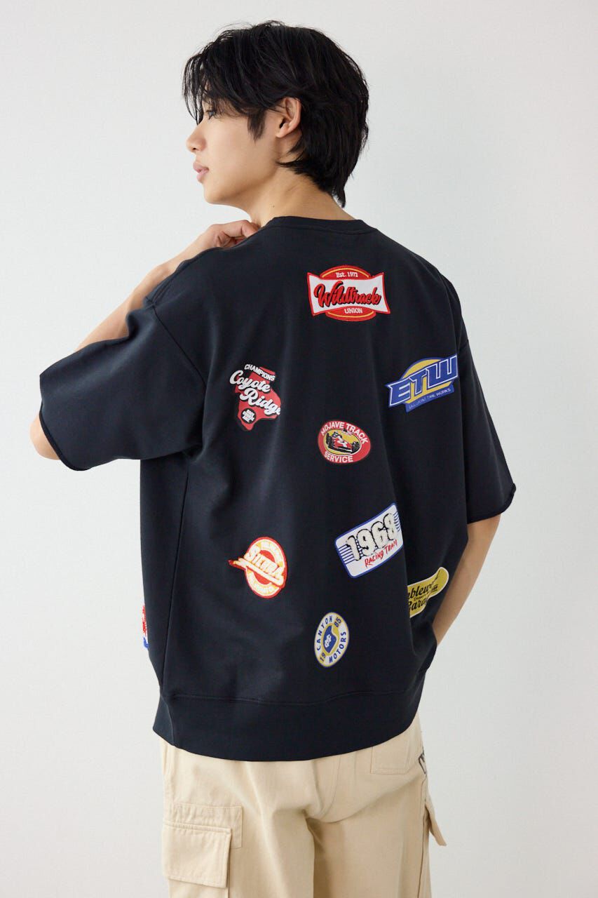 RODEO CROWNS「カスタムワッペン半袖スウェット」|Tシャツ・カットソー|