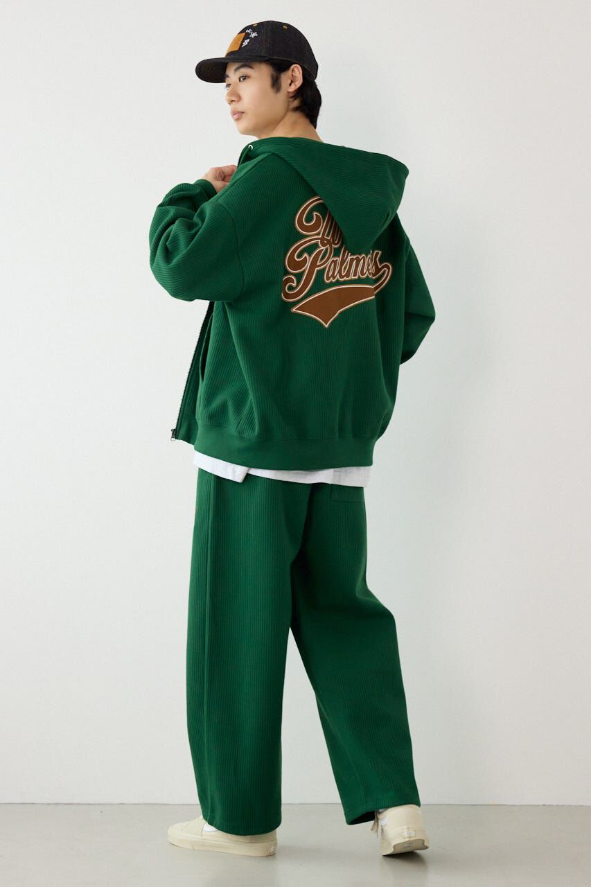 RODEO CROWNS「ボンディングワッフルZIPパーカー」|パーカー|