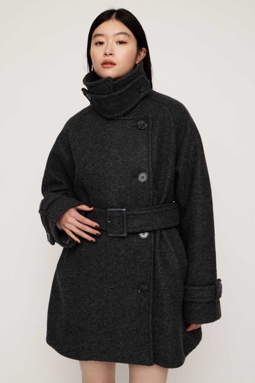 SLY「STAND NECK MIDI コート」|その他|