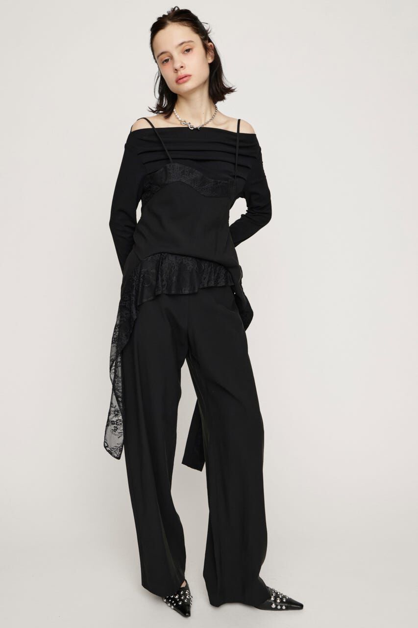 SLY「CAMI LAYERED DRAPE パンツ」|その他|