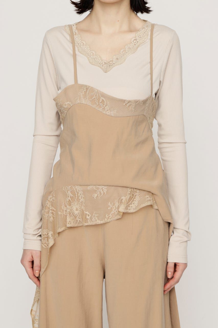 SLY「CAMI LAYERED DRAPE パンツ」|その他|