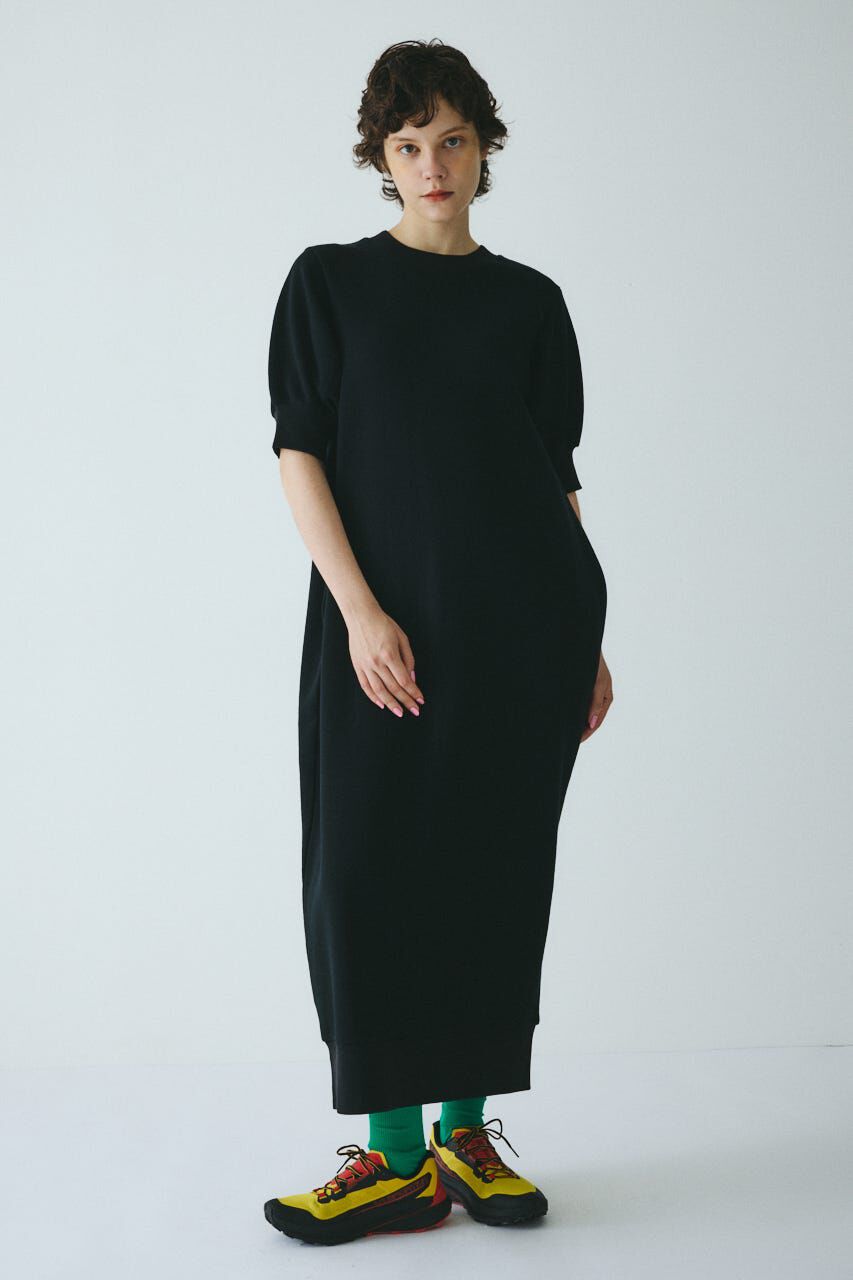 HeRIN.CYE「Balloon sleeve cut dress」|ワンピース|BLK