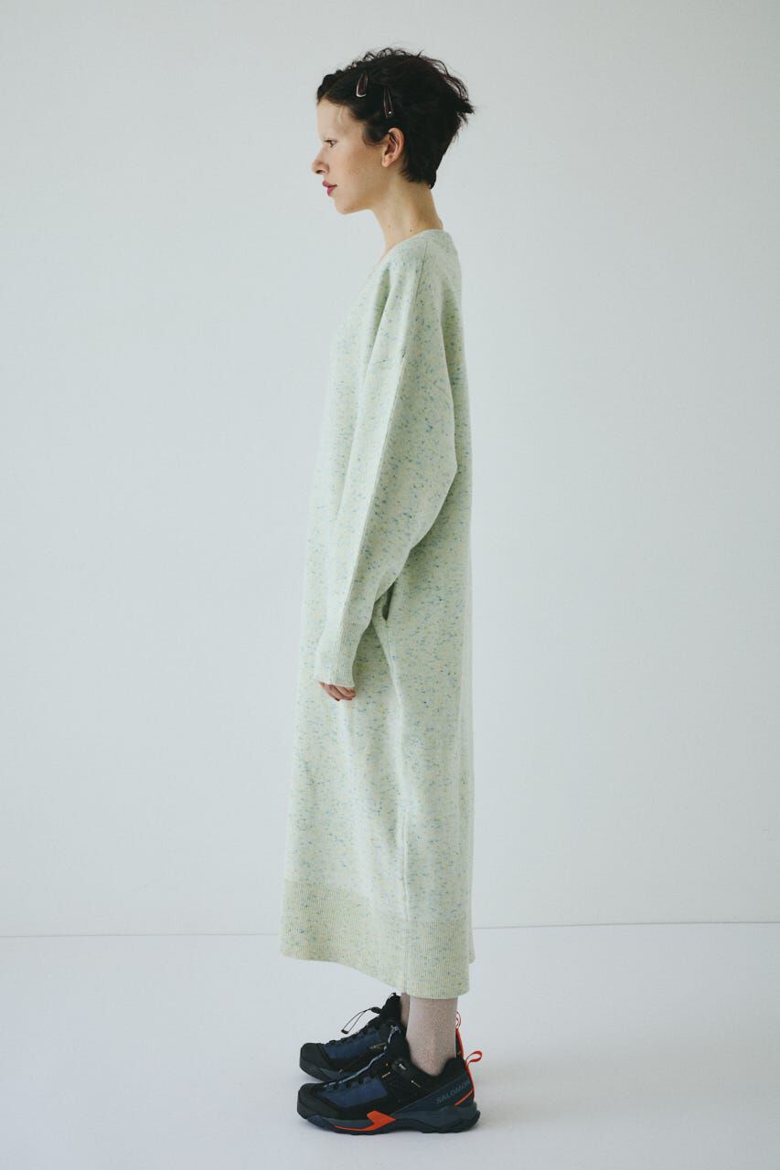 HeRIN.CYE「V neck knit one piece」|ワンピース|