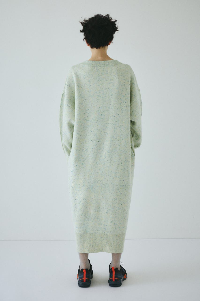 HeRIN.CYE「V neck knit one piece」|ワンピース|