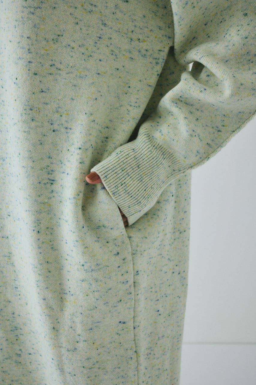 HeRIN.CYE「V neck knit one piece」|ワンピース|