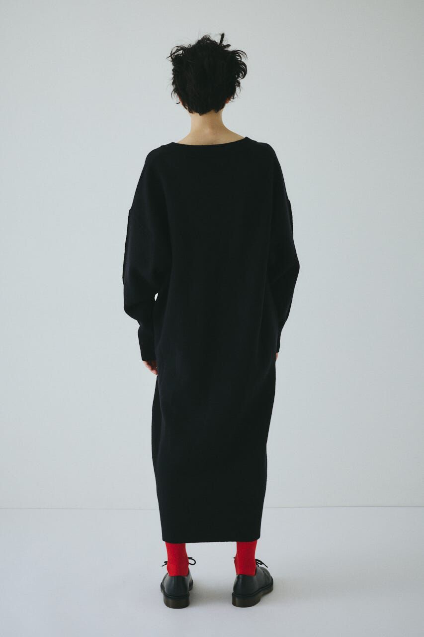 HeRIN.CYE「V neck knit one piece」|ワンピース|