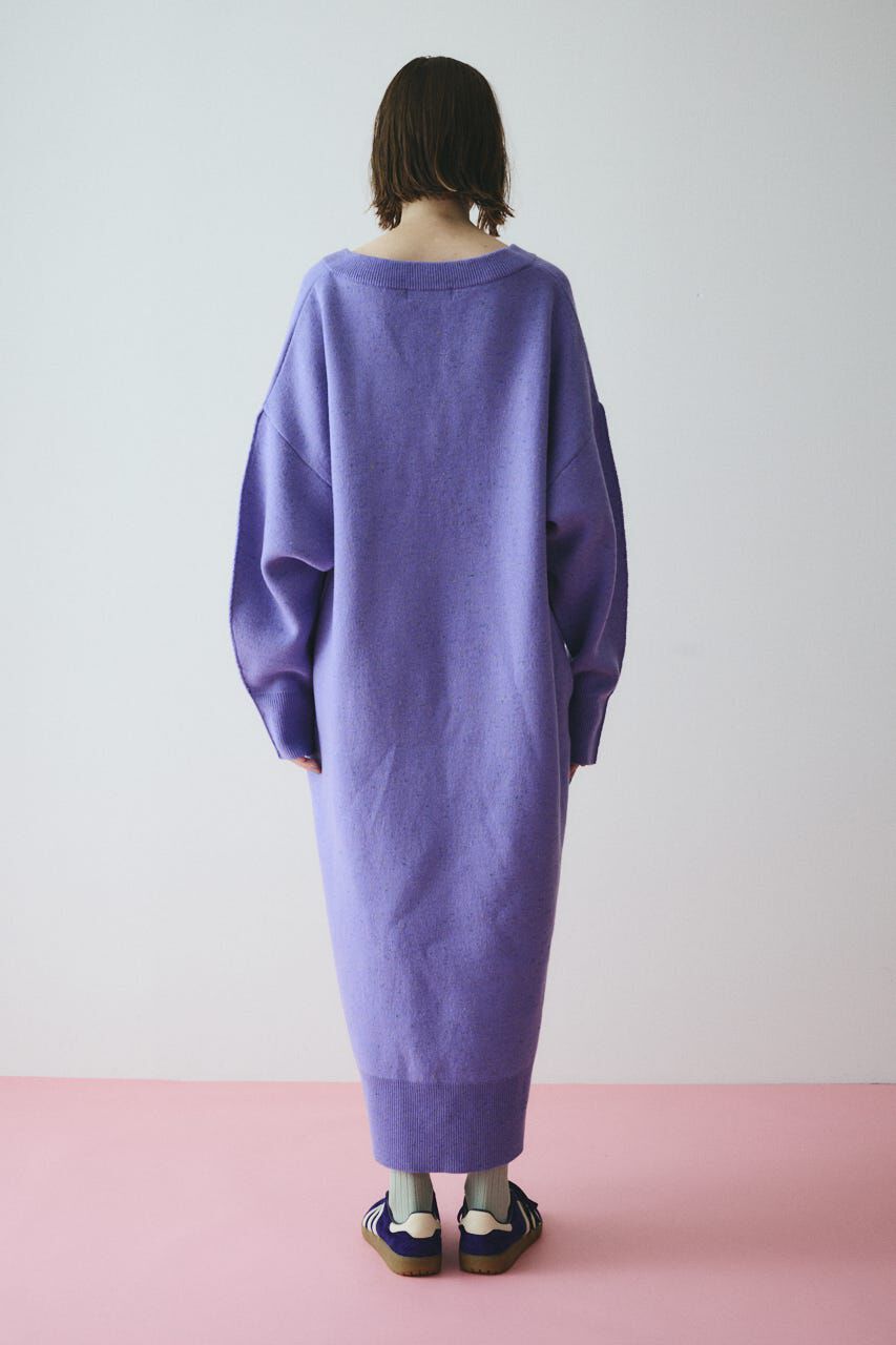 HeRIN.CYE「V neck knit one piece」|ワンピース|