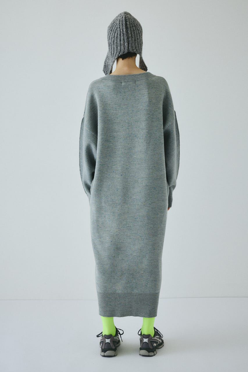 HeRIN.CYE「V neck knit one piece」|ワンピース|