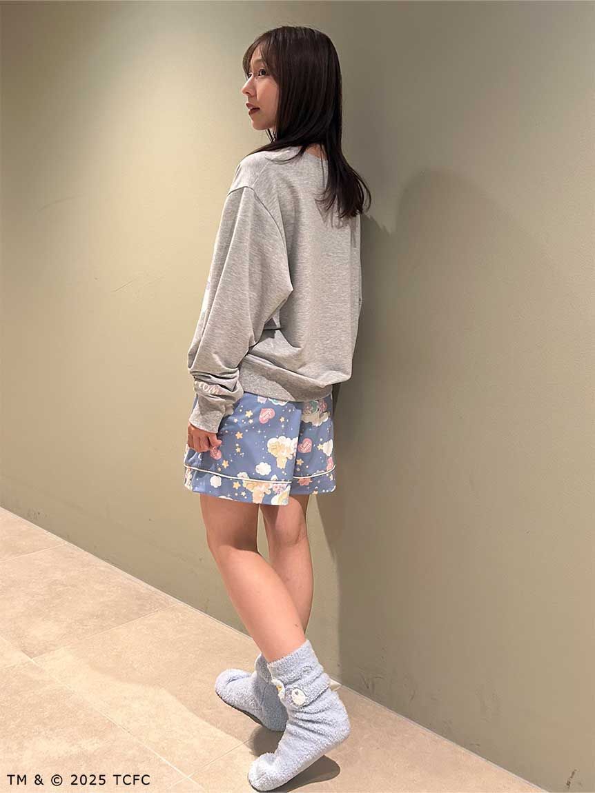 SNIDEL HOME「【Care Bears(TM)】総柄ショートパンツ」|ルームウェア|