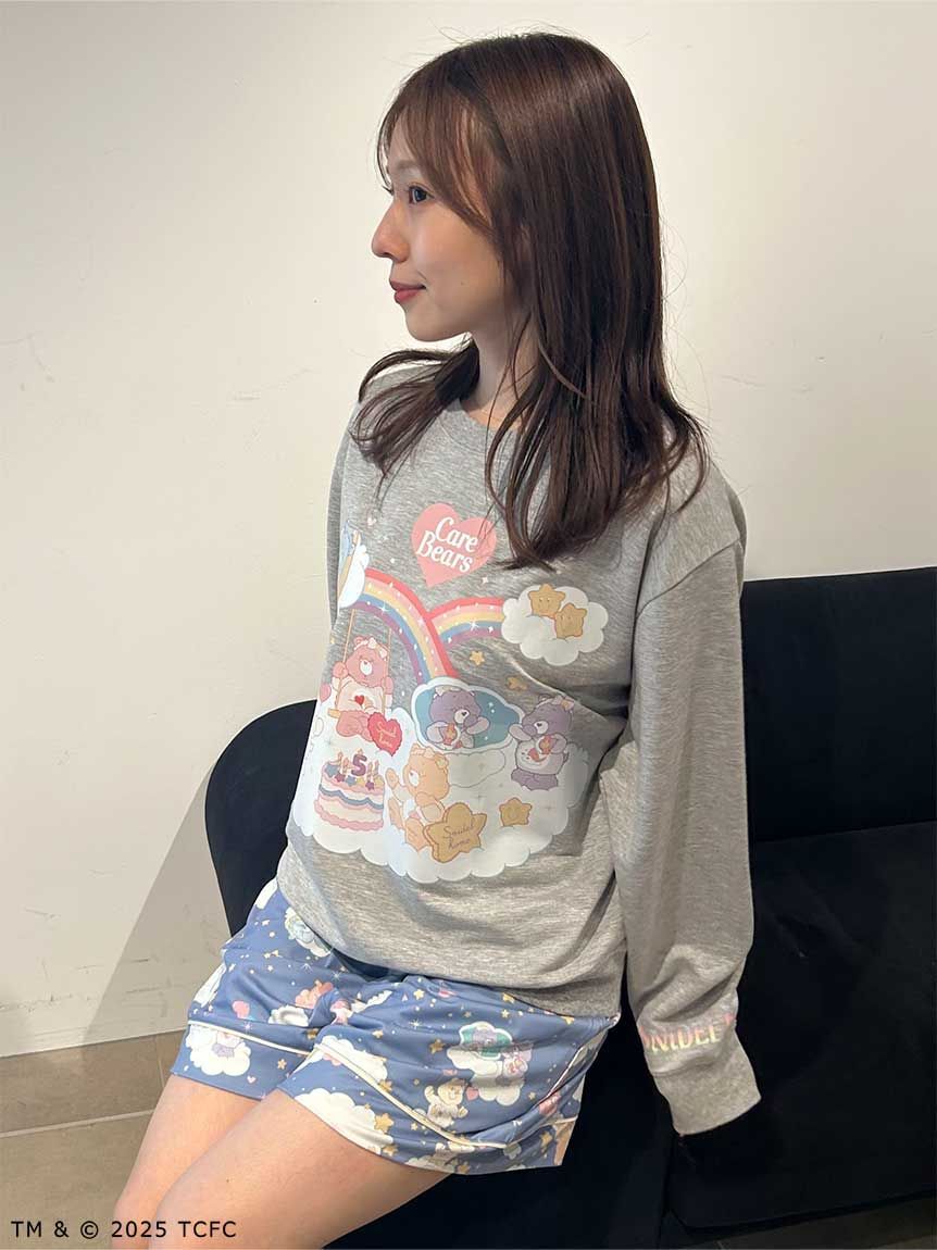 SNIDEL HOME「【Care Bears(TM)】総柄ショートパンツ」|ルームウェア|
