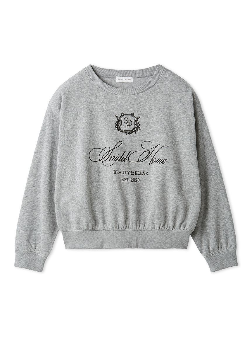 SNIDEL HOME「スウェットプルオーバー」|ルームウェア|