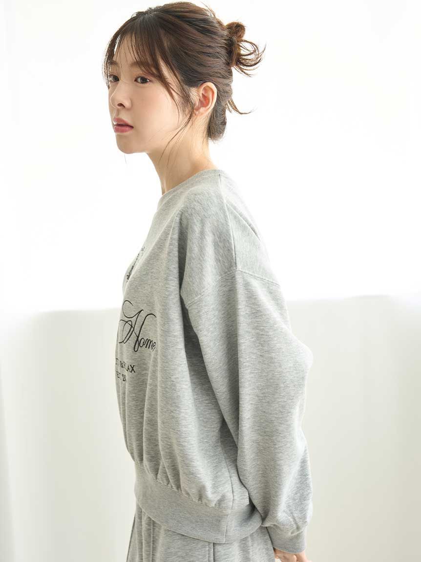 SNIDEL HOME「スウェットプルオーバー」|ルームウェア|