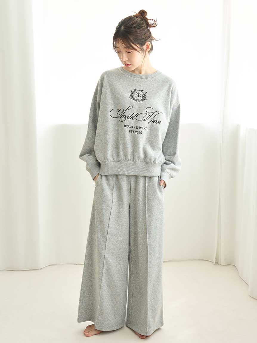 SNIDEL HOME「スウェットプルオーバー」|ルームウェア|