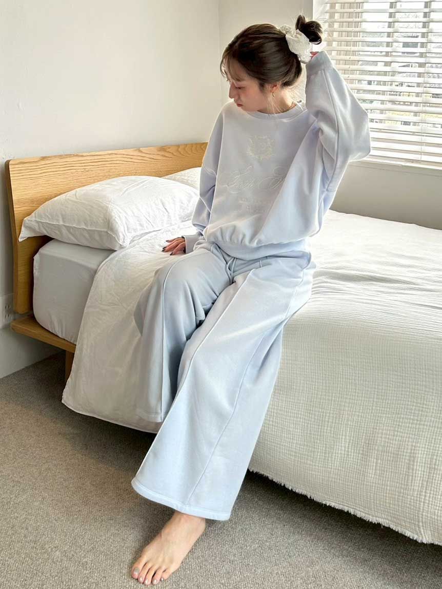 SNIDEL HOME「スウェットプルオーバー」|ルームウェア|