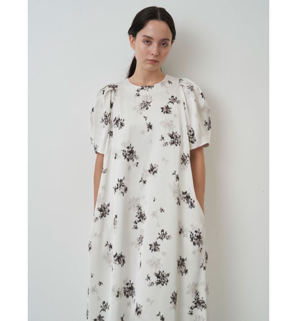 ELENDEEK「BLUR FLOWER PRINT OP」|ワンピース|