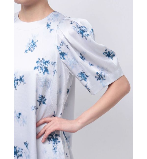 ELENDEEK「BLUR FLOWER PRINT OP」|ワンピース|