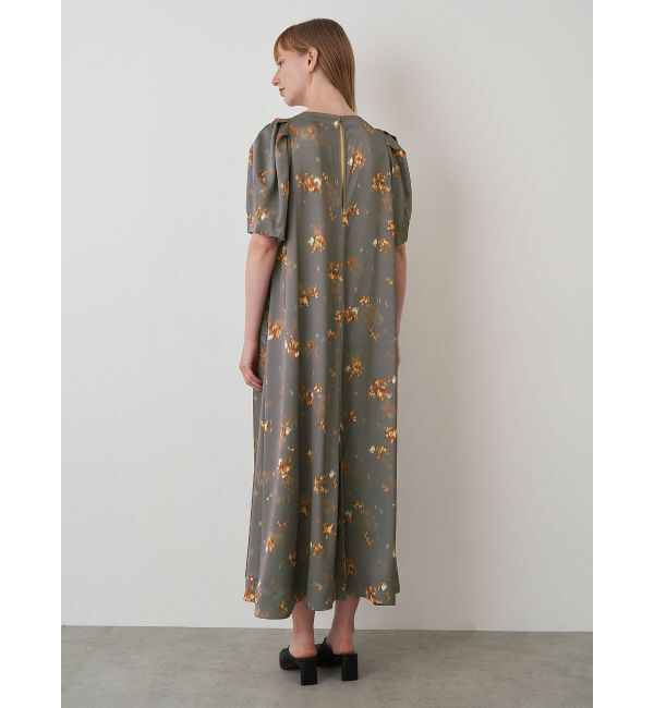 ELENDEEK「BLUR FLOWER PRINT OP」|ワンピース|