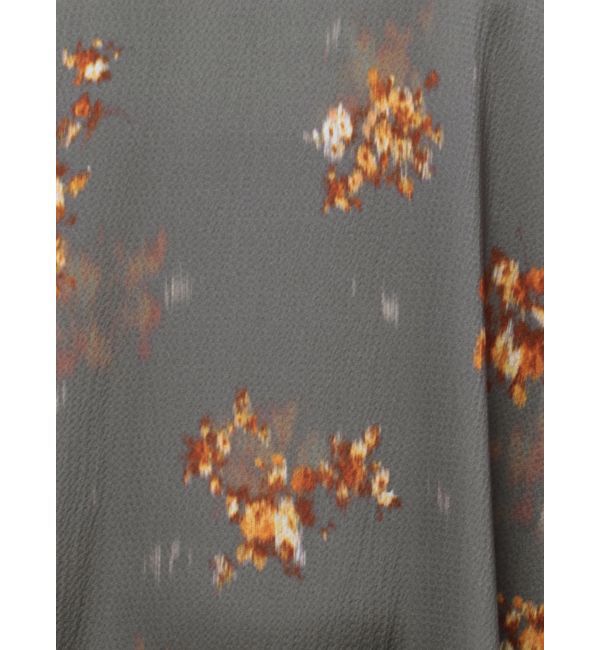 ELENDEEK「BLUR FLOWER PRINT OP」|ワンピース|