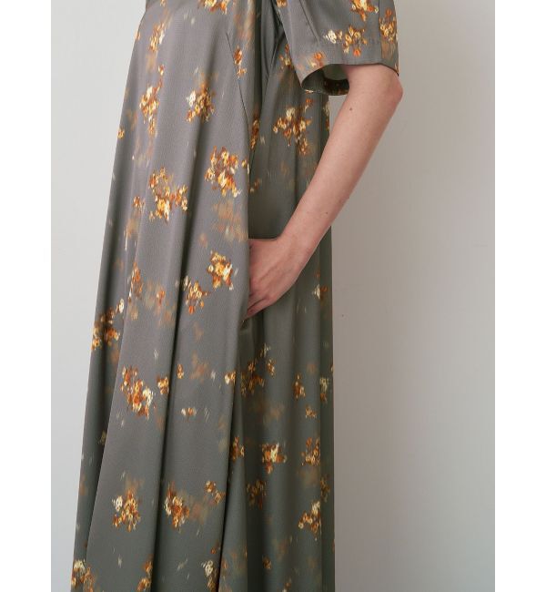 ELENDEEK「BLUR FLOWER PRINT OP」|ワンピース|